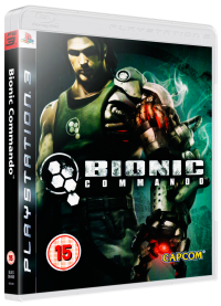 Bionic Commando PAL Playstation 3 PAL box art